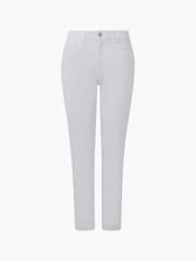 French Connection White Stretch Ankle Bootcut Jeans - Image 4 of 4