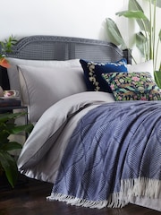 Wedgwood Blue Folia Throw - Image 1 of 1