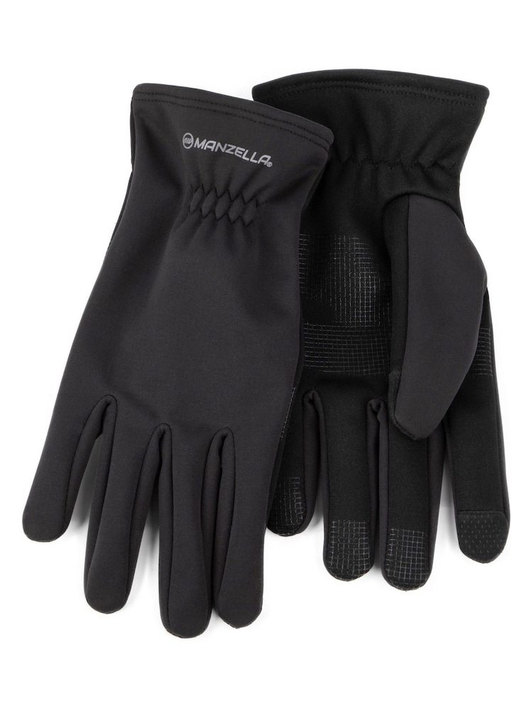 Totes Black Ladies Manzella Warmest Gloves - Image 2 of 4