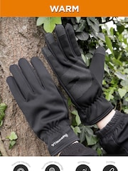Totes Black Ladies Manzella Warmest Gloves - Image 4 of 4