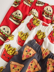 All Over Snacks Short Sleeve Jogger Pyjamas 3 Pack (3-16yrs) - Image 10 of 11