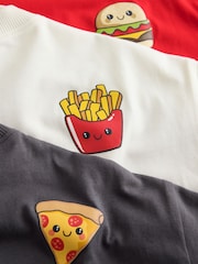 All Over Snacks Short Sleeve Jogger Pyjamas 3 Pack (3-16yrs) - Image 11 of 11