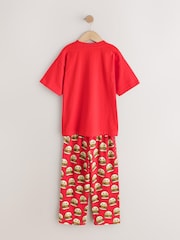 All Over Snacks Short Sleeve Jogger Pyjamas 3 Pack (3-16yrs) - Image 7 of 11
