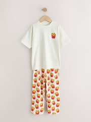 All Over Snacks Short Sleeve Jogger Pyjamas 3 Pack (3-16yrs) - Image 8 of 11