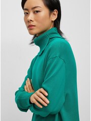 BOSS Green Fimalaya Knitted Dress - Image 4 of 5
