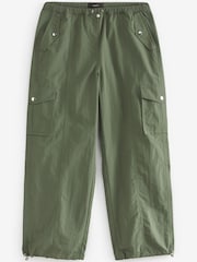 Khakigrün - Parachute-Cargohose zum Hineinschlüpfen - Bild 5 von 6