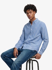 Superdry Preppy Oxford Long Sleeve Shirt - Slika 4 od 7