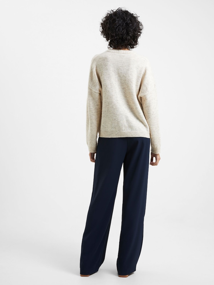 French Connection Blue Harrie Suiting Trousers - Image 2 of 4
