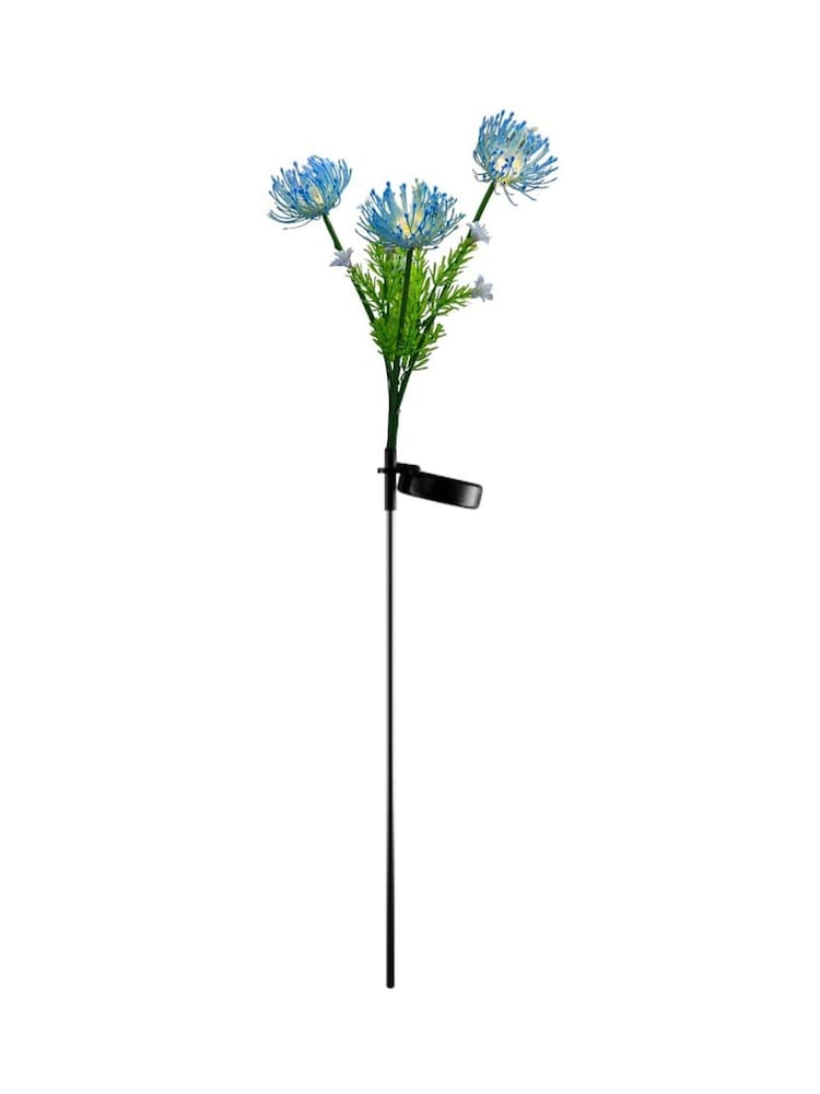 The Solar Centre Warm White Florin Solar Flower Light - Blue - Image 3 of 3 The Solar Centre Warm White Florin Solar Flower Light - Blue - Image 3 of 3