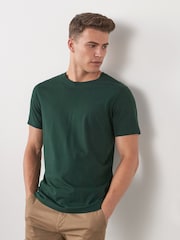 Green Bottle Regular Fit Essential Crew Neck T-Shirt - Image 1 of 7