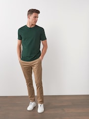 Green Bottle Regular Fit Essential Crew Neck T-Shirt - Image 3 of 7