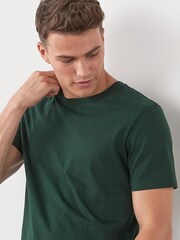 Green Bottle Regular Fit Essential Crew Neck T-Shirt - Image 5 of 7