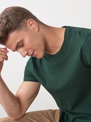 Green Bottle Regular Fit Essential Crew Neck T-Shirt - Image 6 of 7