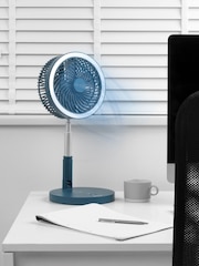 Beldray Blue Cordless Foldable Fan - Image 4 of 6