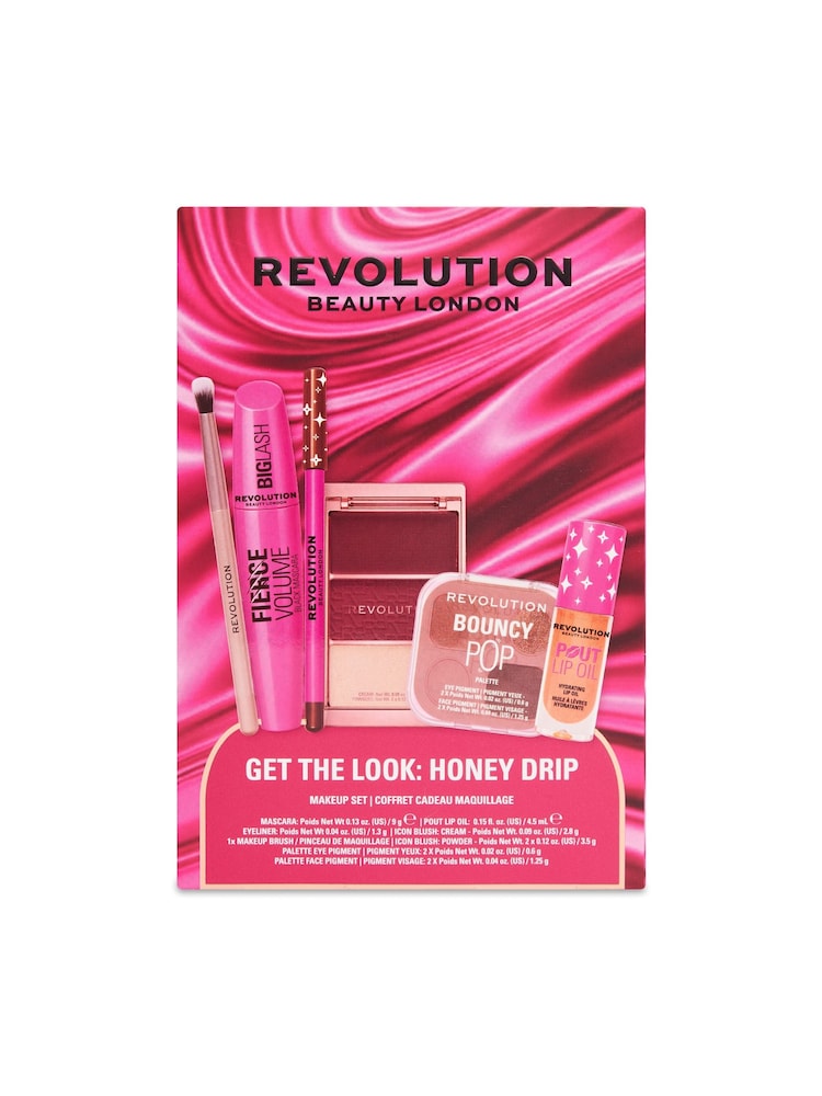 Revolution Get The Look: Honey Drip Edit (36% Saving) - Image 1 of 4 Revolution Get The Look: Honey Drip Edit (36% Saving) - Image 1 of 4