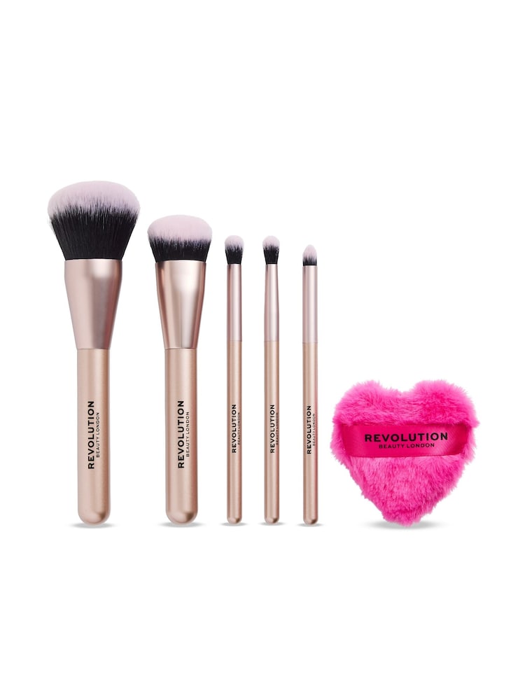 Revolution Candy Glam Brush Set - Image 2 of 4 Revolution Candy Glam Brush Set - Image 2 of 4