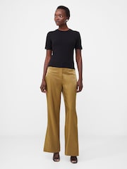أسود - French Connection Cotton Rallie Crew T-Shirt - صورة 1 من 4