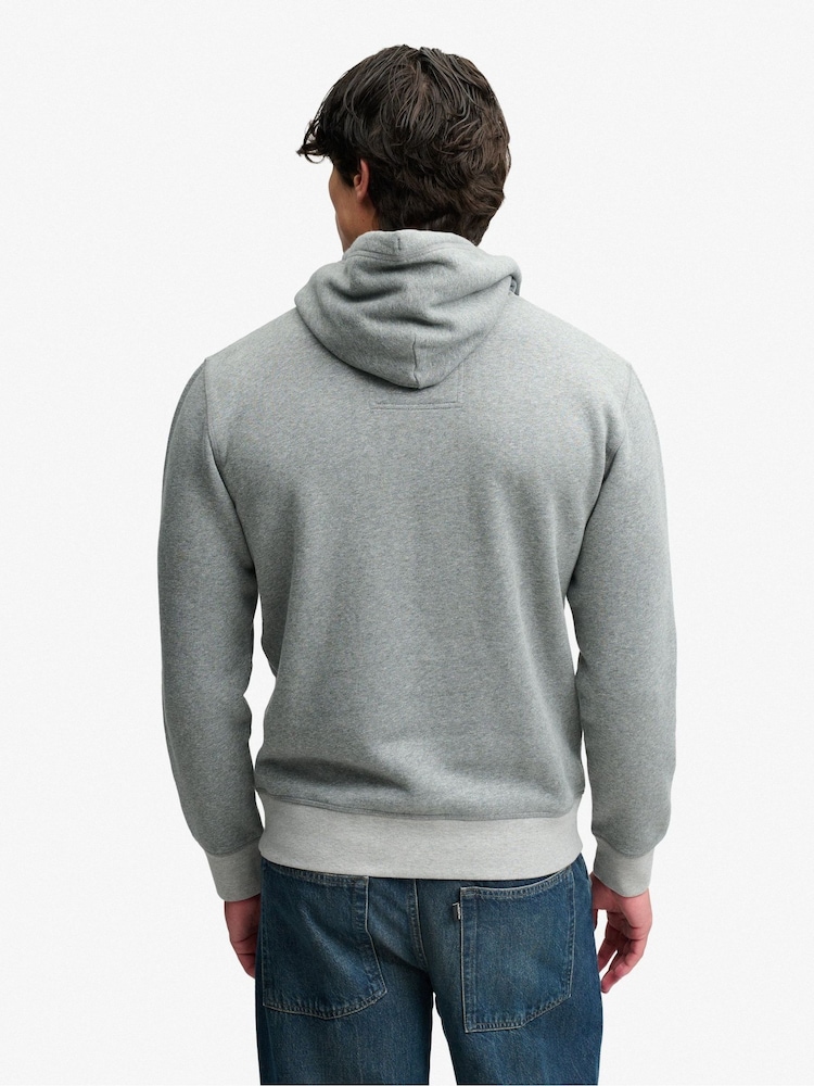 Grå - Superdry Athletic Essentials-hettegenser - Bilde 2 av 4