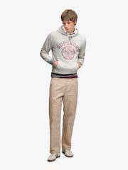 Hvit - Superdry Athletic Essentials-hettegenser - Bilde 4 av 6