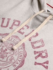Hvit - Superdry Athletic Essentials-hettegenser - Bilde 6 av 6