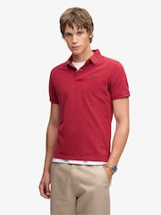 Rojo - Polo de piqué clásico de Superdry - Imagen 1 de 5