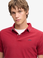 Rojo - Polo de piqué clásico de Superdry - Imagen 4 de 5