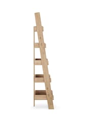 Light Bronx Oak Effect Ladder Shelf - Image 9 of 10