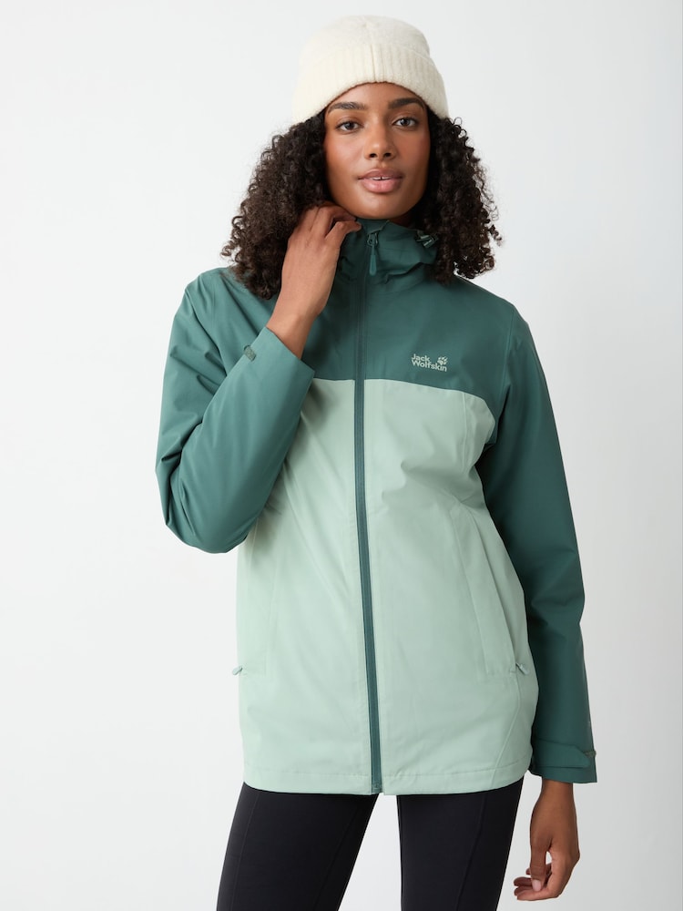 Jack Wolfskin Moonrise 2 3-in-1 Waterproof Jacket - Image 1 sur 4 Jack Wolfskin Moonrise 2 3-in-1 Waterproof Jacket - Image 1 sur 4