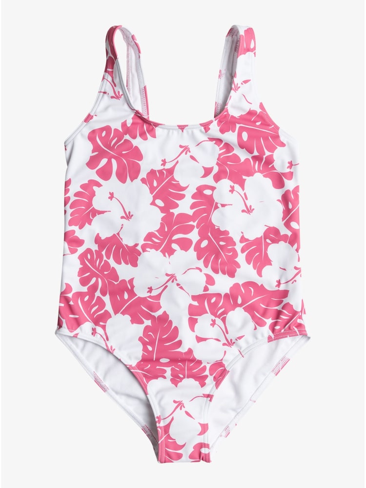 Roxy Pink Palm Print Swimsuit - Image 1 of 2