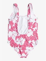 Roxy Pink Palm Print Swimsuit - Image 2 of 2
