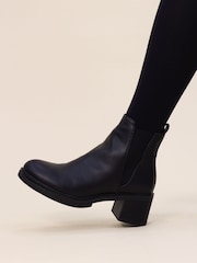 Lunar Ophelia Block Heel Ankle Boots - Image 1 of 8