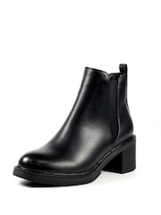 Lunar Ophelia Block Heel Ankle Boots - Image 3 of 8