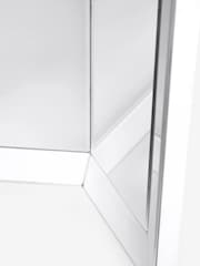White Sloane Collection Luxe Dressing Table Mirror - Image 3 of 3