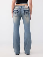 True Religion Blue Becca Mid Rise Bootcut Super T Jeans - Image 2 of 6