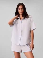 حزمة بيجامة شورت بوبلين قطن من Calvin Klein - صورة 3 من 6
