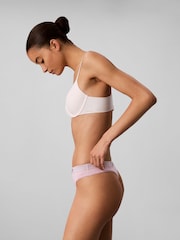 Calvin Klein Pink Maximum Cotton Thong - Image 4 of 6