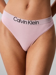 Calvin Klein Pink Maximum Cotton Thong - Image 5 of 6