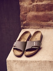 Brązowy, kremowy - Birkenstock Catalina Sandals - Image 4 of 8