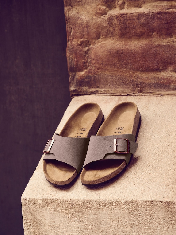 Brązowy, kremowy - Birkenstock Catalina Sandals - Image 4 of 8
