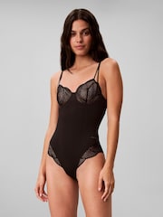 Calvin Klein Black Shapewear Perfectly Fit Lace Bodysuit - Image 1 of 6