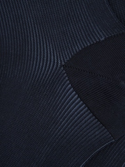 Reiss Navy Cory Two Tone Cotton Socks - Image 3 of 3