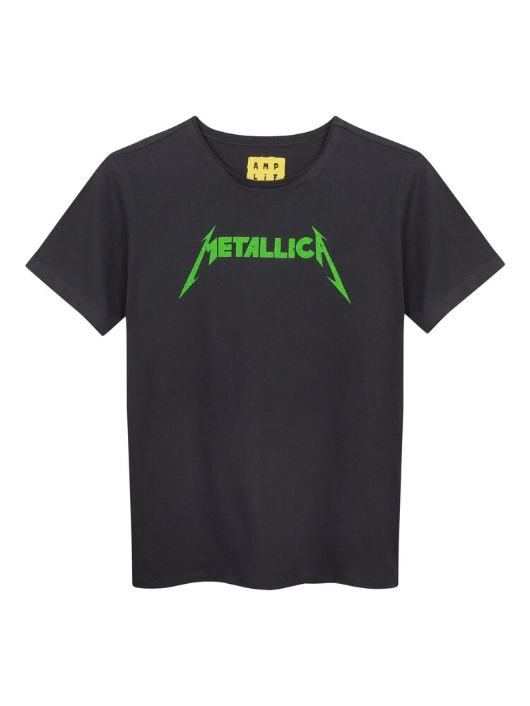 Amplified Kids Metallica 100% Cotton Black T-Shirt - Image 1 of 1