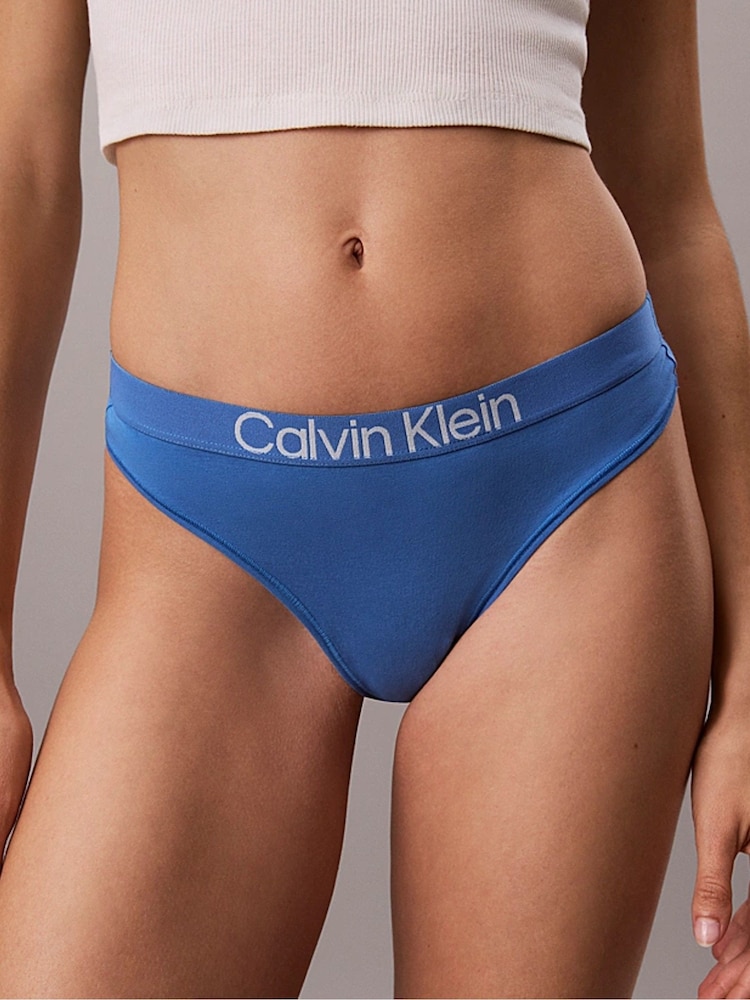 Plavo - Calvin Klein Maksimalni pamučni tangice - Slika 5 od 5 Plavo - Calvin Klein Maksimalni pamučni tangice - Slika 5 od 5
