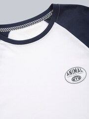 Animal Blue Sander Mens Organic T-Shirt - Image 3 of 4