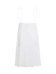 Calvin Klein Textured Mini Slip White Dress - Image 5 of 6