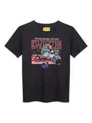 Amplified Kids 100% Cotton Led Zeppelin The Song Remains The Same Black T-Shirt - Image 1 of 1