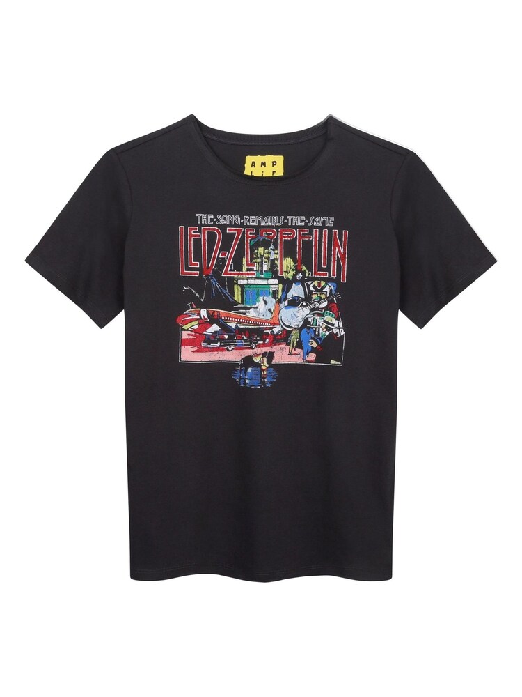 Amplified Kids 100% Cotton Led Zeppelin The Song Remains The Same Black T-Shirt - Image 1 of 1