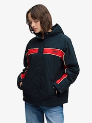 Superdry Blue Vintage Hooded Wind Jacket - Image 2 of 6