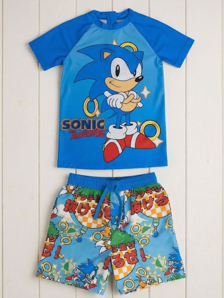 Vanilla Underground Sonic the Hedgehog 2 件式泳裝套裝 - 圖片 1/4 Vanilla Underground Sonic the Hedgehog 2 件式泳裝套裝 - 圖片 1/4