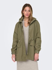 JDY Green Utility Jacket - Image 1 of 7